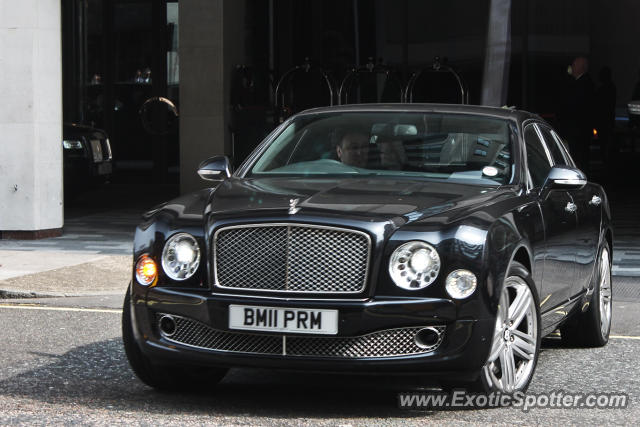 Bentley Mulsanne spotted in London, United Kingdom