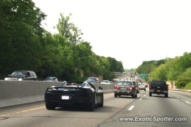 Mclaren MP4-12C spotted in Saddle river, New Jersey