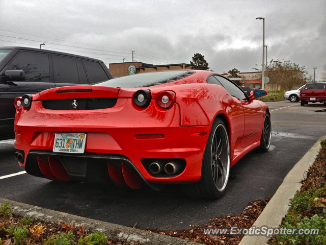 Ferrari F430 spotted in Clermont, Florida