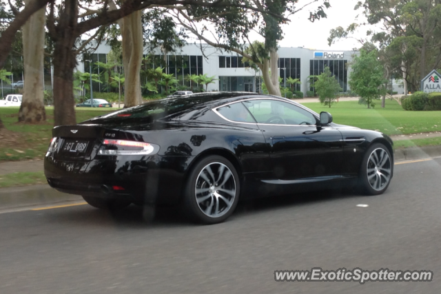 Aston Martin DB9 spotted in Sydney, Australia
