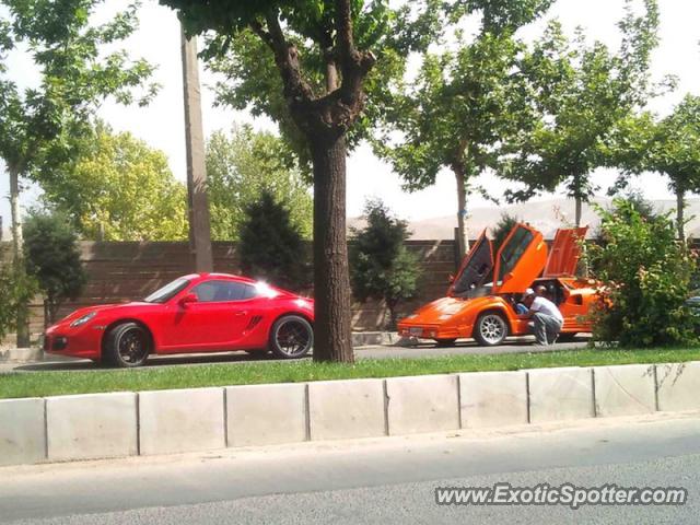 Lamborghini Countach spotted in Tehran, Iran
