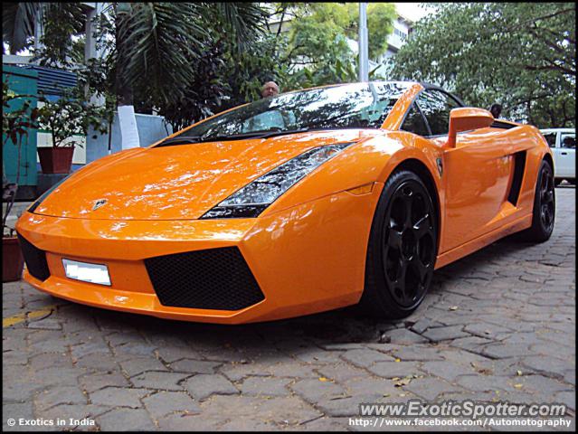 Lamborghini Gallardo spotted in Bangalore, India on 05/04 ...