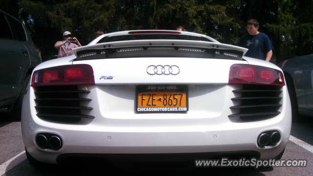 Audi R8 spotted in Saratoga Springs, New York