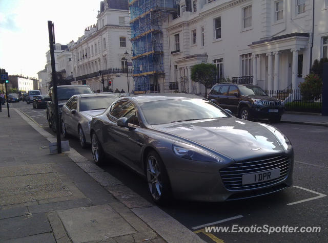 Aston Martin Rapide spotted in London, United Kingdom
