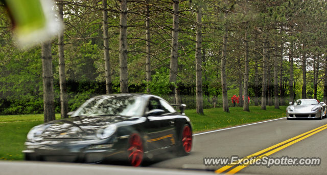 Porsche Carrera GT spotted in Saratoga Springs, New York