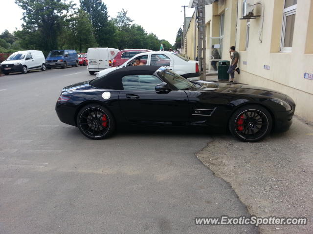 Mercedes SLS AMG spotted in Brasov, Romania
