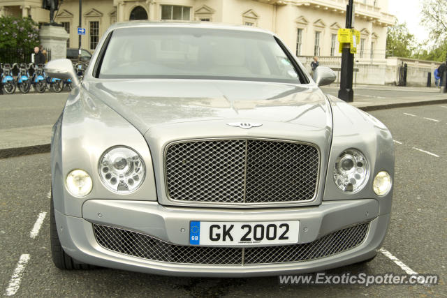 Bentley Mulsanne spotted in London, United Kingdom