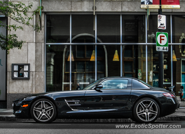 Mercedes SLS AMG spotted in Boston, Massachusetts