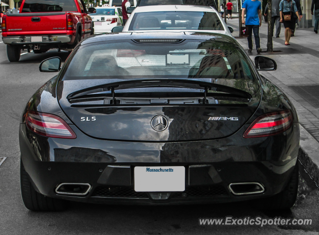 Mercedes SLS AMG spotted in Boston, Massachusetts