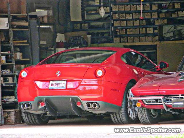 Ferrari 599GTB spotted in Glenview, Illinois