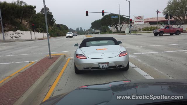 Mercedes SLS AMG spotted in Palos Verdes, California