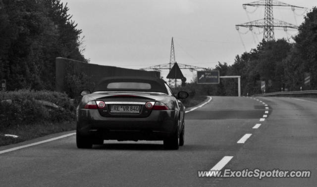 Jaguar XKR spotted in Autobahn, Germany