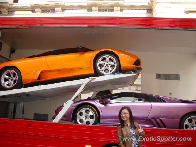 Lamborghini Murcielago spotted in London, United Kingdom