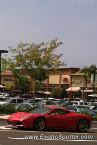 Ferrari 458 Italia spotted in Kailua-Kona, Hawaii