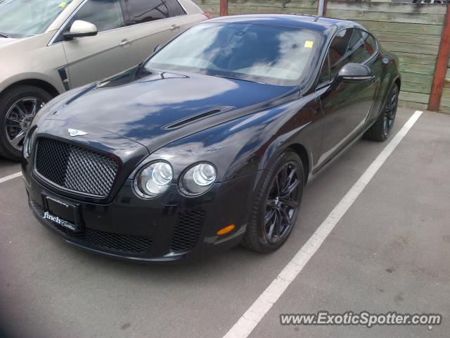 Bentley Continental spotted in London,ontario, Canada