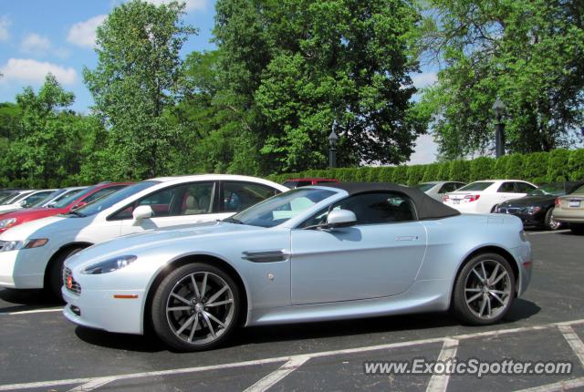 Aston Martin Vantage spotted in New Albany, Ohio