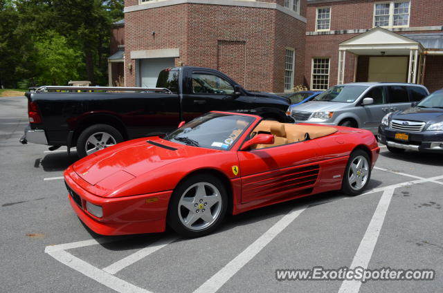 Ferrari 348 spotted in Saratoga, New York