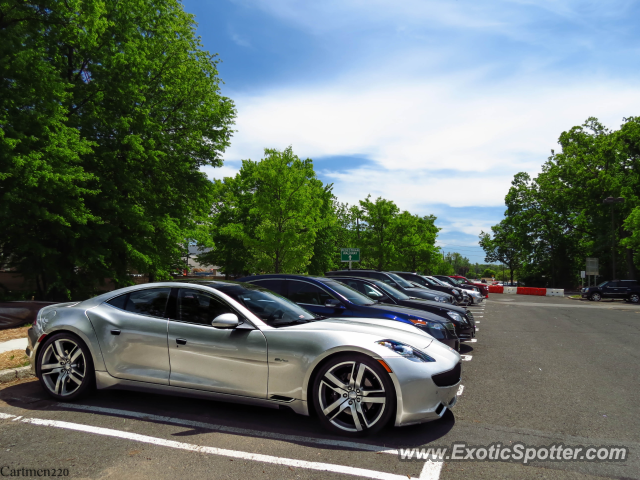 Fisker Karma spotted in Paramus, New Jersey