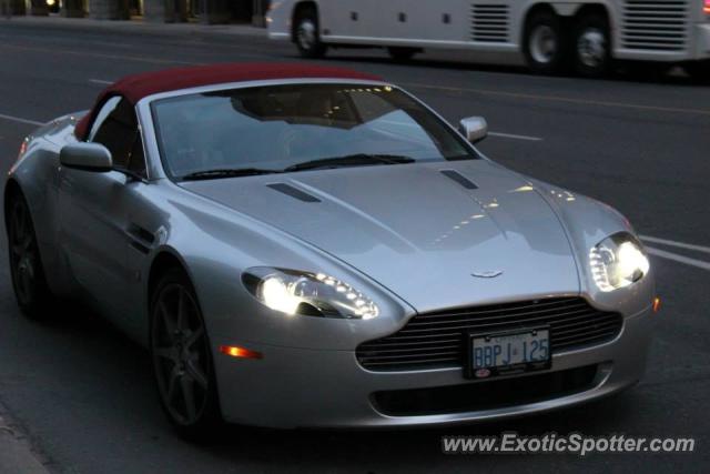 Aston Martin Vantage spotted in Toronto, Canada