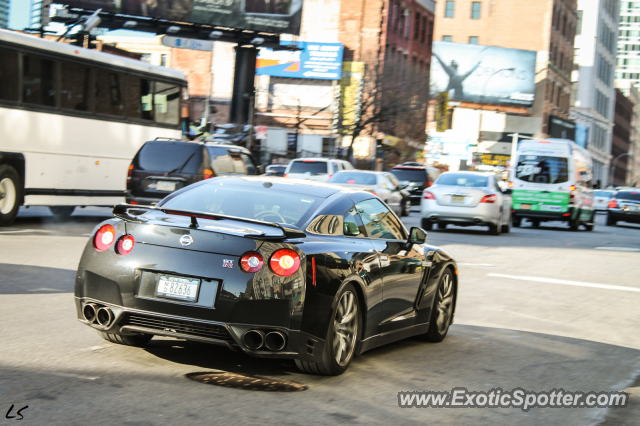 Nissan GT-R spotted in Manhattan, New York