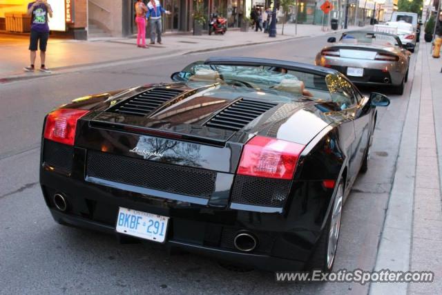 Lamborghini Gallardo spotted in Toronto, Canada