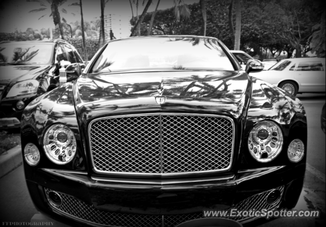 Bentley Mulsanne spotted in Miami, Florida