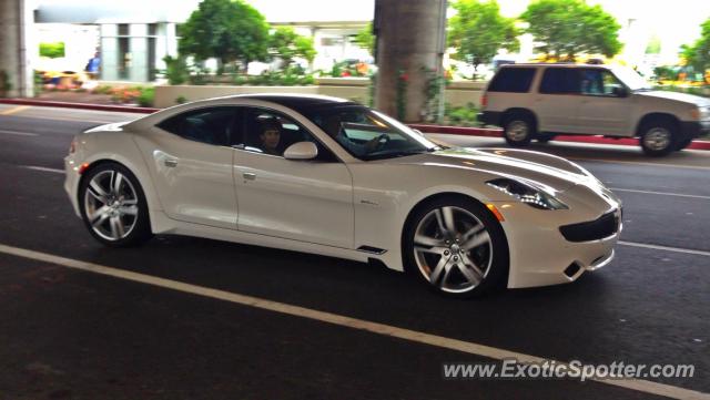 Fisker Karma spotted in Santa Ana, California