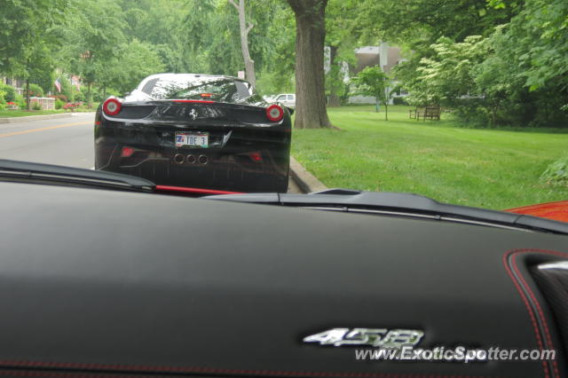 Ferrari 458 Italia spotted in Cincinnati, Ohio
