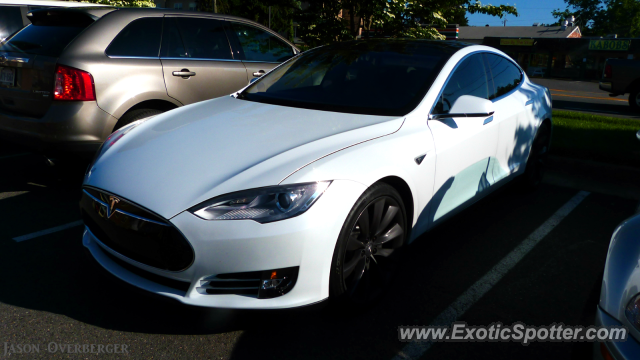 Tesla Model S spotted in Great Falls, Virginia