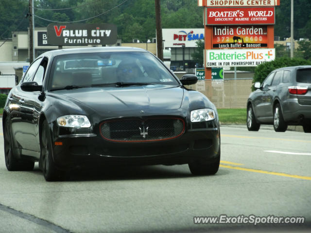 Maserati Quattroporte spotted in Pittsburgh, Pennsylvania
