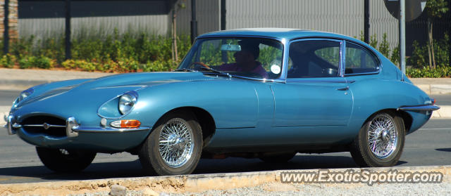 Jaguar E-Type spotted in Johannesburg, South Africa