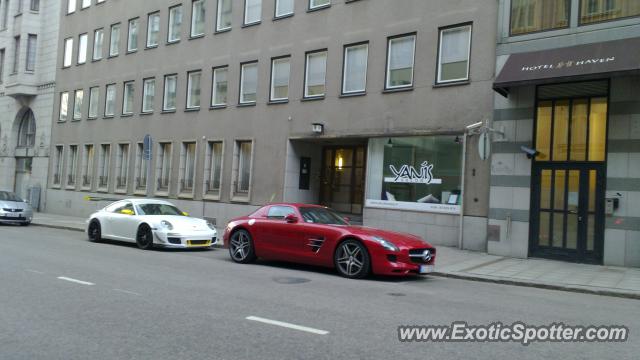 Mercedes SLS AMG spotted in Helsinki, Finland