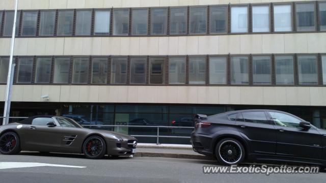 Mercedes SLS AMG spotted in Helsinki, Finland