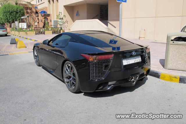 Lexus LFA spotted in Manama, Bahrain