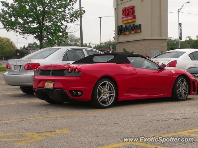 Ferrari F430 spotted in Niles, Illinois