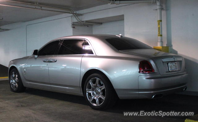 Rolls Royce Ghost spotted in Chicago, Illinois