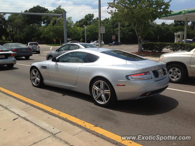 Aston Martin DB9 spotted in Jacksonville, Florida