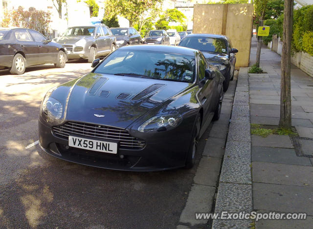 Aston Martin Vantage spotted in London, United Kingdom