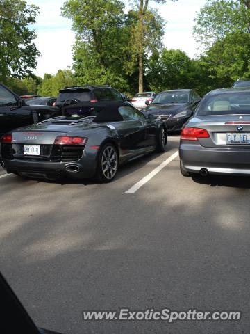 Audi R8 spotted in Ancaster, Canada