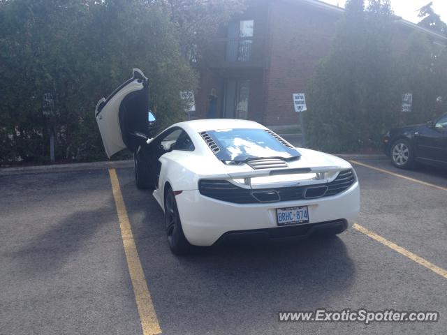Mclaren MP4-12C spotted in Burlington, Canada