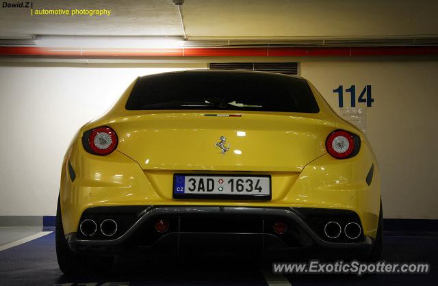 Ferrari FF spotted in Prague, Czech Republic