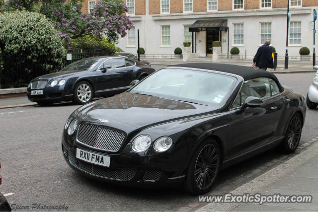 Bentley Continental spotted in London, United Kingdom