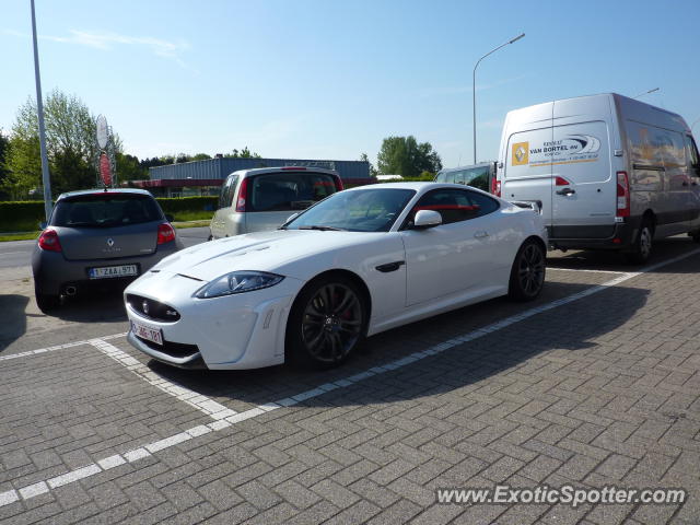Jaguar XKR-S spotted in Rumst, Belgium