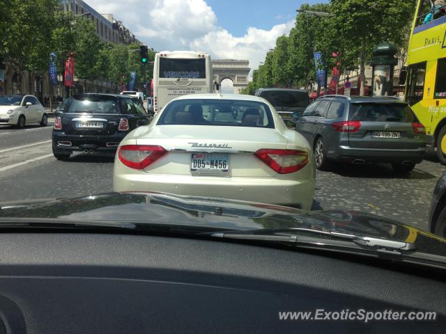 Maserati GranTurismo spotted in Paris, France