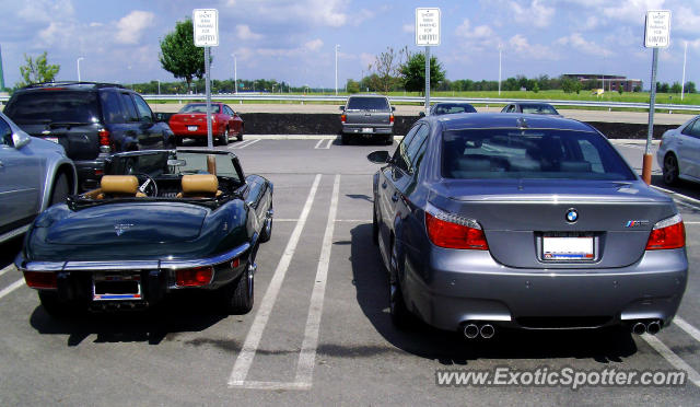 Jaguar E-Type spotted in Columbus, Ohio