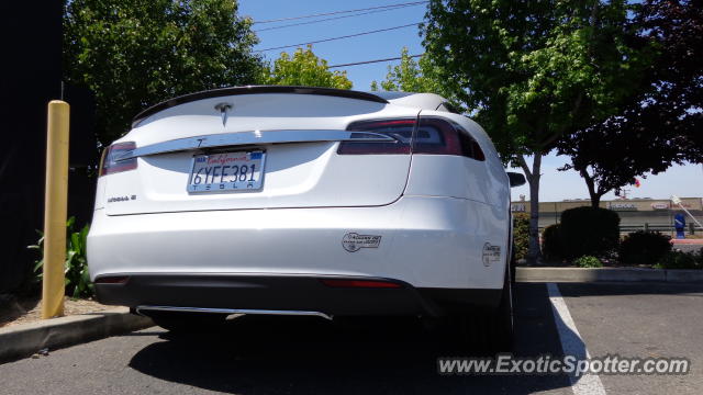 Tesla Model S spotted in SF, California