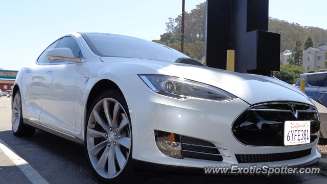 Tesla Model S spotted in SF, California