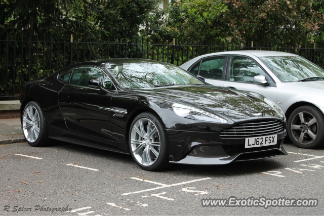 Aston Martin Vanquish spotted in London, United Kingdom