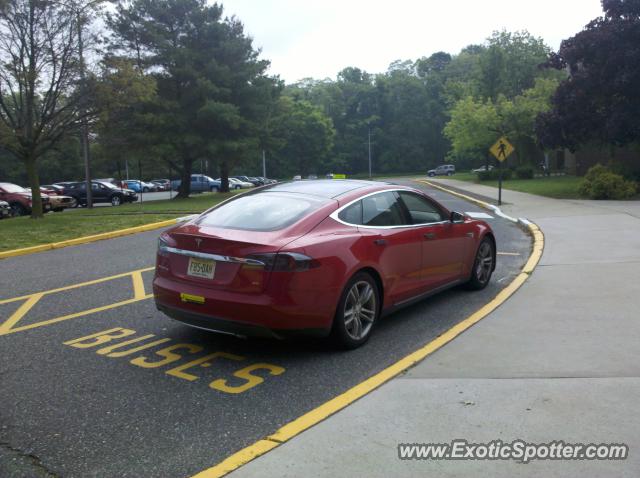 Tesla Model S spotted in Middletown, New Jersey