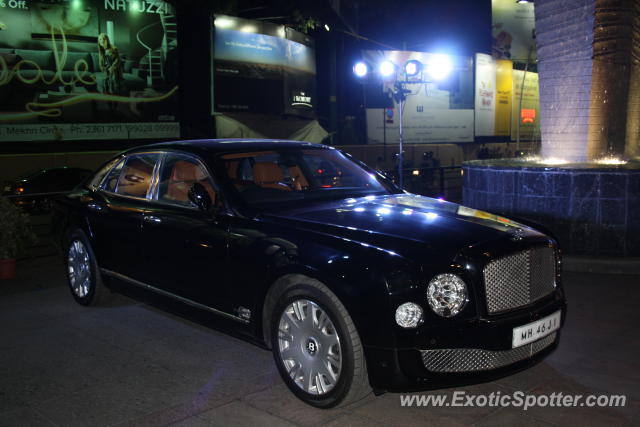 Bentley Mulsanne spotted in Bangalore, India